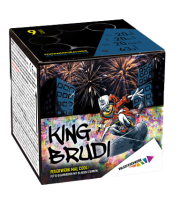 King Brudi 9-Schuss-Feuerwerk-Batterie
